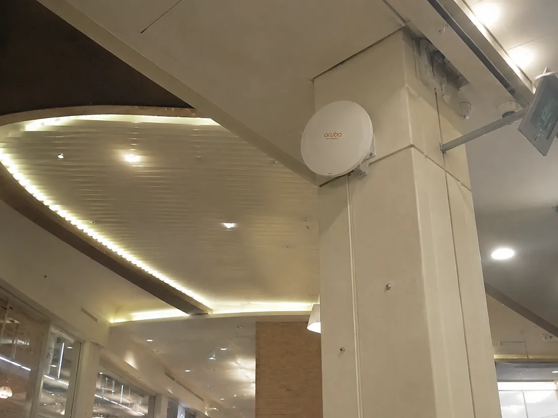 מרכז מסחרי — בקרת כניסה